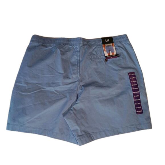 Gap Men's Stretch Twill Pull On Short  Blue Grapemist XXL - Picture 3 of 9